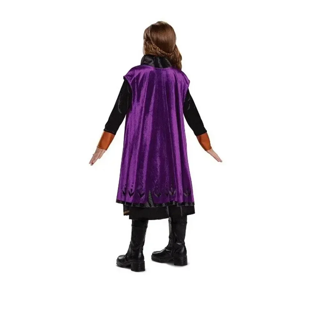 **NEW** Disney Frozen II Deluxe Anna 3-Piece Halloween Costume Size M 8-10 $25